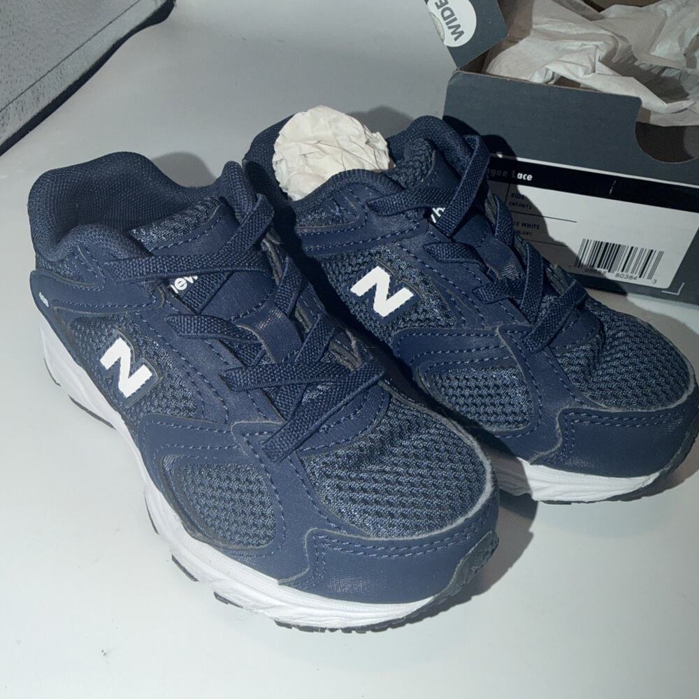 Kid New Balance Shoe 408 Bungee Lace Uskids9 Wide